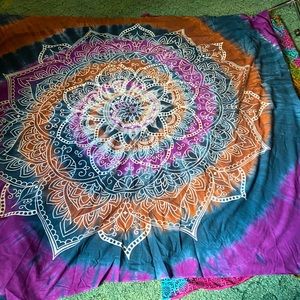 TieDie Mandala Tapestry
